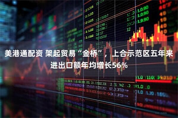 美港通配资 架起贸易“金桥”，上合示范区五年来进出口额年均增长56%