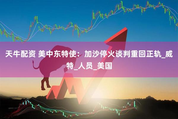 天牛配资 美中东特使：加沙停火谈判重回正轨_威特_人员_美国