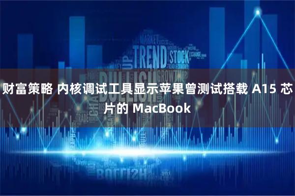财富策略 内核调试工具显示苹果曾测试搭载 A15 芯片的 MacBook